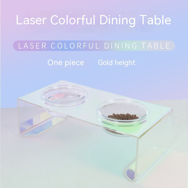 Comedero Elevado Colorido para Mascotas