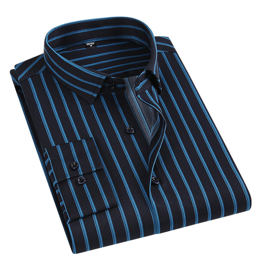 Camisa Casual Slim Fit de Manga Larga para Hombre - Image 10