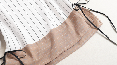 Conjunto Casual de Rayas: Playera y Pantalón Ancho Elegante - Image 5