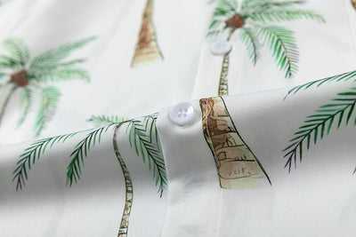 Camisa Hawaiana Suelta de Manga Corta para Hombre - Image 15