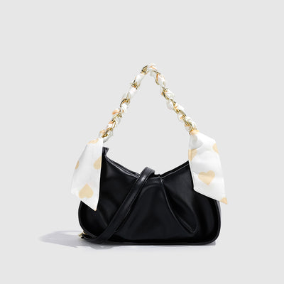 Bolsa Bandolera Minimalista de Cuero - Modelo Plegable Versátil - Image 3