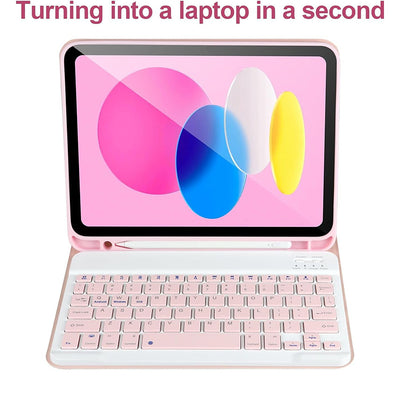 Funda Protectora con Teclado Bluetooth A16 para Tablet - Image 3
