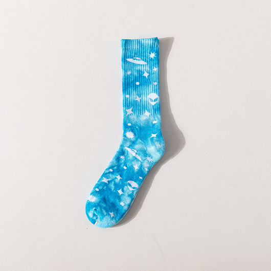 Calcetines Tie Dye Calavera Estrellada - Image 14