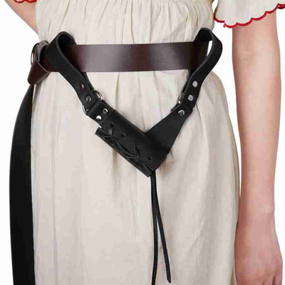 Cinturón Medieval Crusader con Espada Colgante en Cuero PU - Image 10