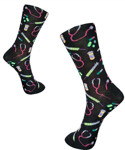 Calcetines Deportivos Personalizados Serie Hospital Caña Media - Image 5