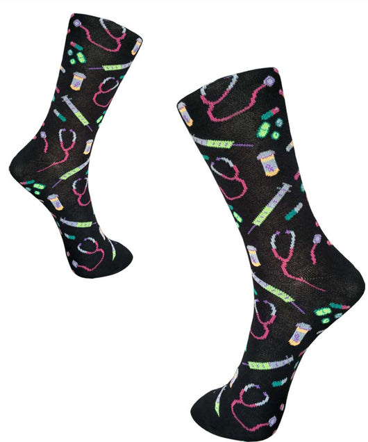Calcetines Deportivos Personalizados Serie Hospital Caña Media - Image 5