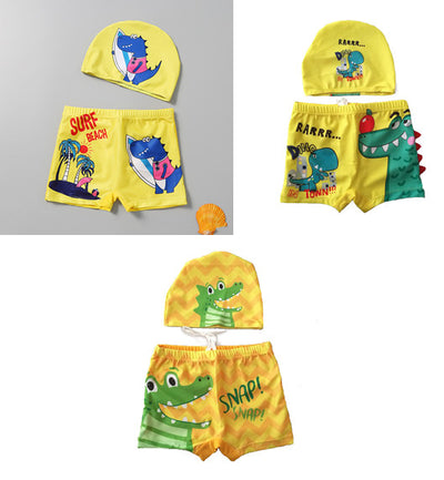 Shorts de Baño Infantiles con Estampados Divertidos - Conjunto Cómodo para Niños - Image 14