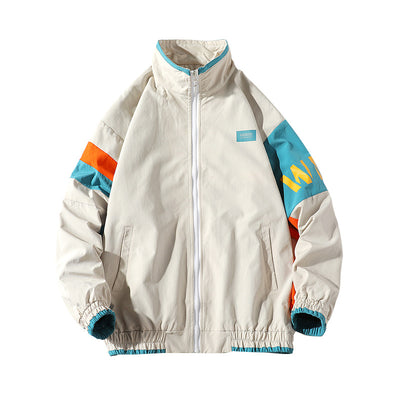 Chaqueta Casual de Bloques de Color para Hombre - Image 9