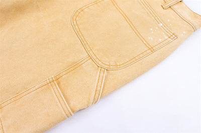 Jeans Hombre Sueltos con Salpicaduras de Pintura - Image 20