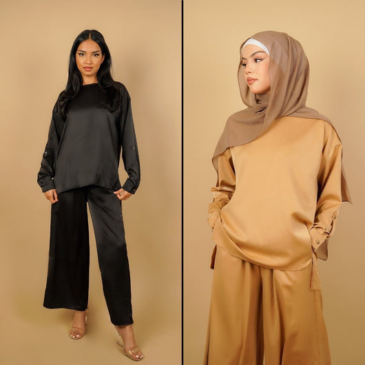 Traje Dos Piezas Elegante Estilo Oriente Medio - Image 4