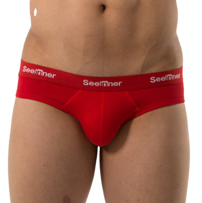 Briefs Deportivos de Algodón Elástico y Cintura Baja para Hombre - Image 2