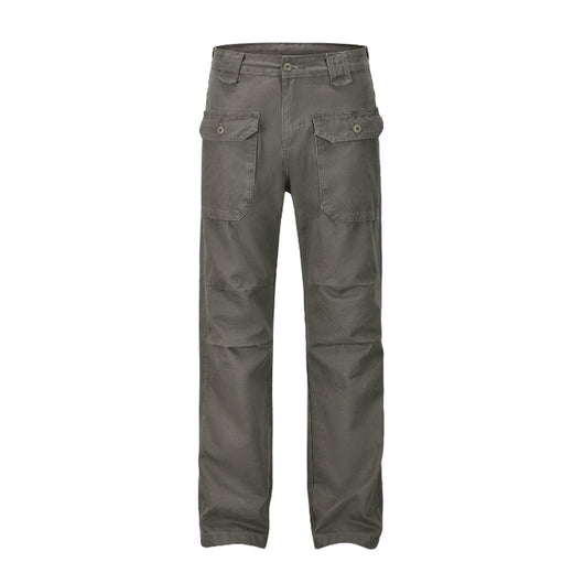 Pantalón Overol Holgado Gris Verdoso para Hombre - Estilo Casual Versátil - Image 5