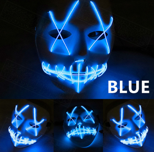 Máscara LED Brillante para Todo el Rostro - Halloween - Image 24