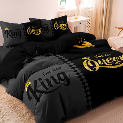 Juego de Edredón Estampado Digital Corona Three Piece - Image 7