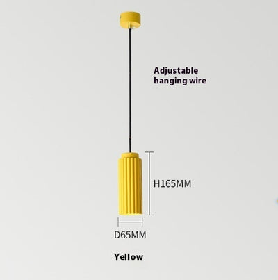 Lámpara Colgante Minimalista Tubo Ciruela - Diseño Moderno para Comedor y Sala - Image 20