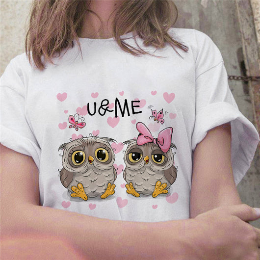 Playera Corta para Mujer con Estampado Artesanal de Búho - Image 15
