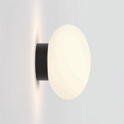 Lámpara de Pared Minimalista Blanca en Vidrio Estilo Hongo - Image 29