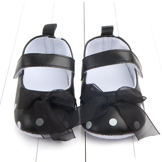Zapatos para Bebé Niña con Moño y Lunares - Image 2