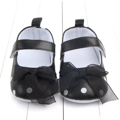 Zapatos para Bebé Niña con Moño y Lunares - Image 2