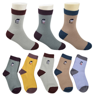 Calcetines Infantiles 100% Algodón Puro para Otoño e Invierno - Image 13