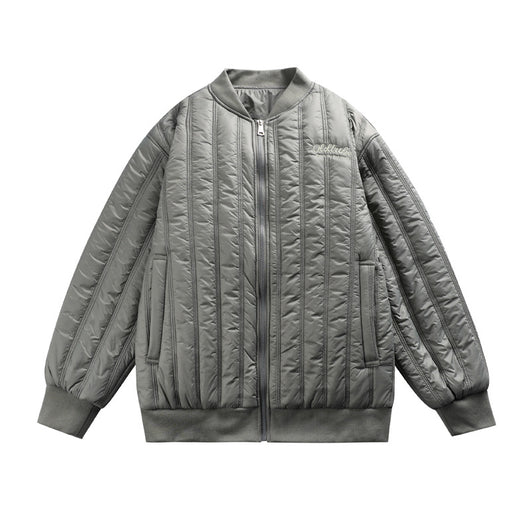 Chaqueta Suelta de Pareja Estilo Japonés a Rayas - Image 6