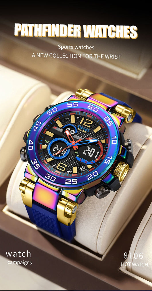 Reloj de Cuarzo SMAEL para Hombre - Diseño Elegante y Sofisticado - Image 16