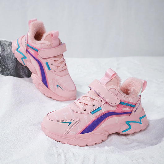 Tenis Casual Impermeables para Niñas con Cuero Resistente - Image 3