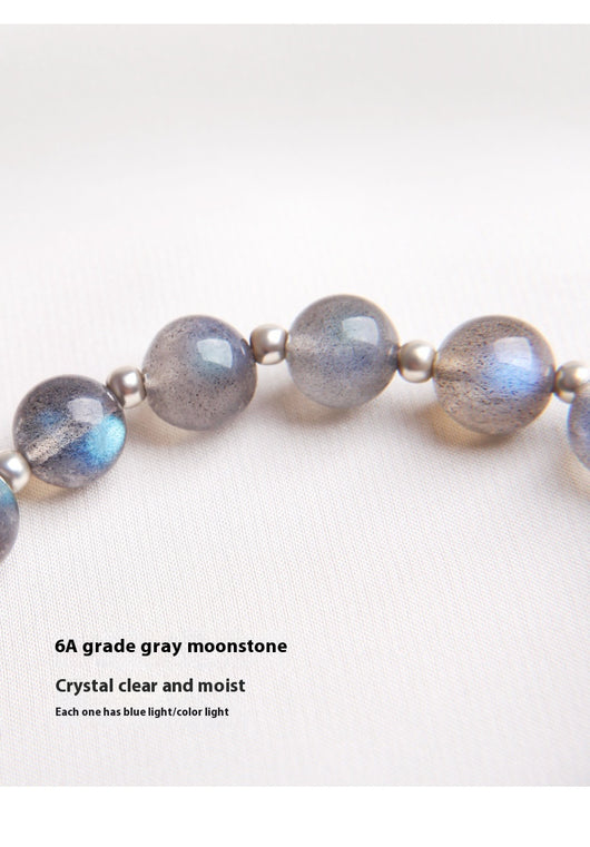 Pulsera Cristal Plata 925 Flores de Miel - Luz de Luna Lima y Fresa - Image 10