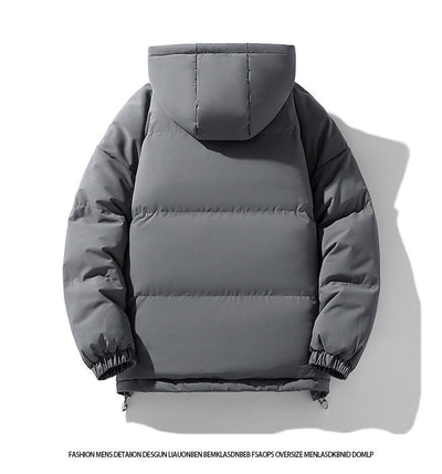 Chamarra Acolchada Suelta con Capucha para Invierno - Image 19