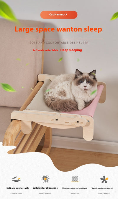 Cama de Madera Maciza para Mascotas - Diseño Versátil para Todas las Estaciones - Image 18