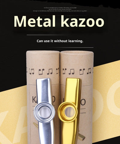 Kazoo Metálico Profesional - Instrumento Compacto para Principiantes - Image 23