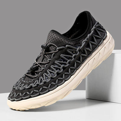 Zapatos Casuales de Malla Transpirable con Diseño Calado para Hombre - Image 2
