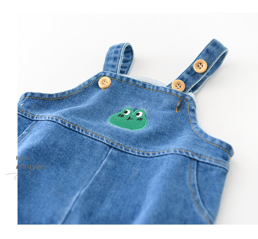 Pantalón Mochila Denim Casual para Niños - Image 14