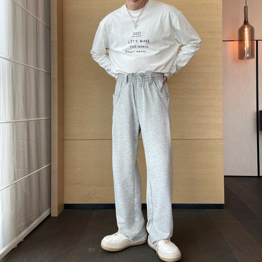 Pantalones de Chándal Holgados para Hombre - Corte Recto y Cómodo - Image 30