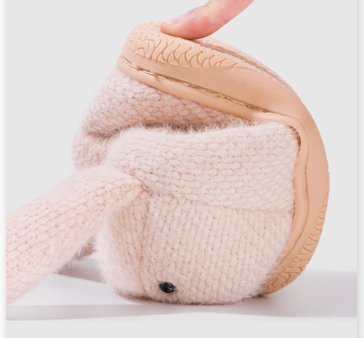 Pantuflas Infantiles de Conejo Invierno Algodón Antideslizantes - Image 13
