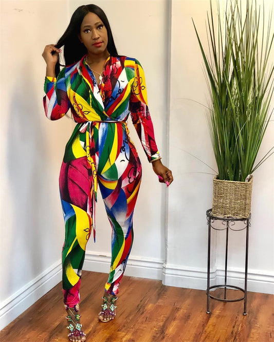 Jumpsuit Elegante de Moda Europea y Americana para Mujer