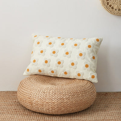 Funda de Almohada de Algodón Bordada Estilo Nórdico Minimalista - Image 14