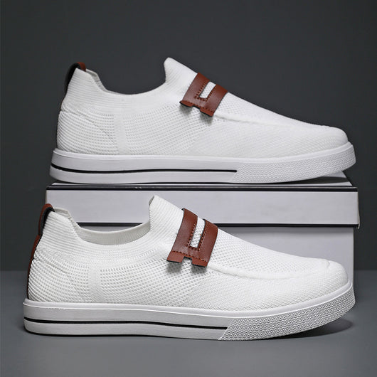 Zapatos Casuales Transpirables para Hombre Verano Malla Elástica Ligeros - Image 5