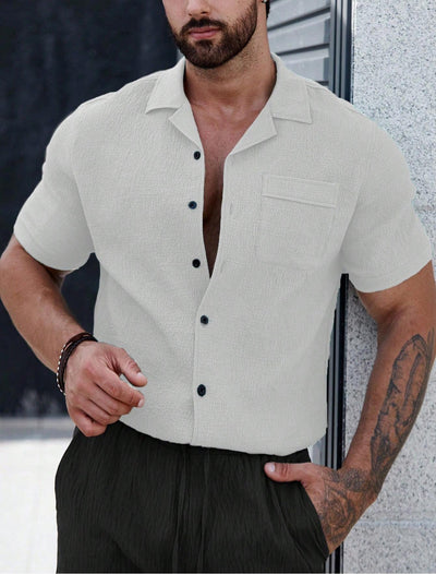 Camisa Semiformal Transpirable Antiarrugas para Hombre - Image 16