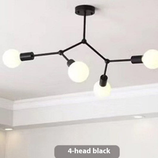 Lámpara de Techo Minimalista de Hierro para Dormitorio y Sala - Image 6