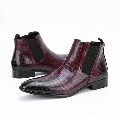 Botas Casuales Británicas para Hombre - Estilo Versátil y Moderno - Image 10