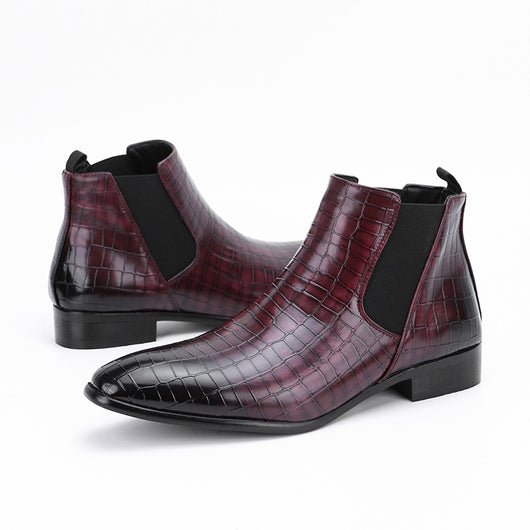 Botas Casuales Británicas para Hombre - Estilo Versátil y Moderno - Image 10