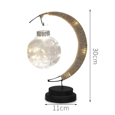 Lámpara Bola de Luz LED con Forma de Luna - Diseño de Corazón para Deseos - Image 38