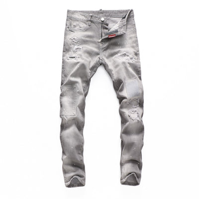 Jeans Gris Feng Shui Hong Kong para Hombre - Image 10