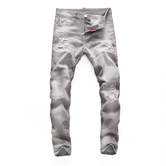 Jeans Gris Feng Shui Hong Kong para Hombre - Image 10