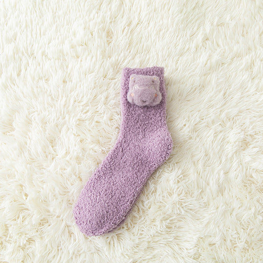 Calcetines Cálidos con Diseño de Animales 3D para Casa y Salidas - Image 5