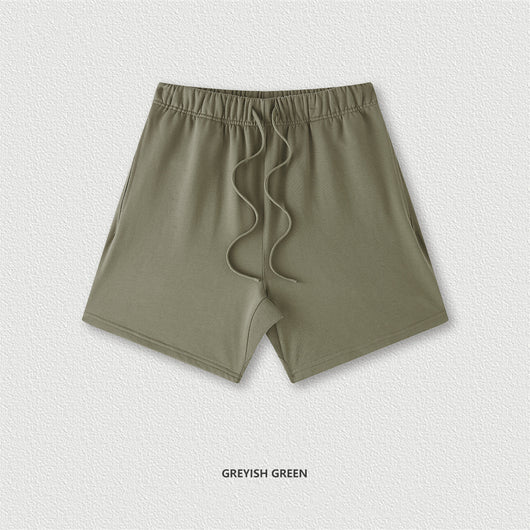 Pantalones Cortos Hombre Sueltos Color Liso - Image 26