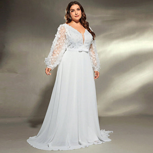 Vestido de Fiesta Elegante con Escote V y Cintura Ajustada - Image 12
