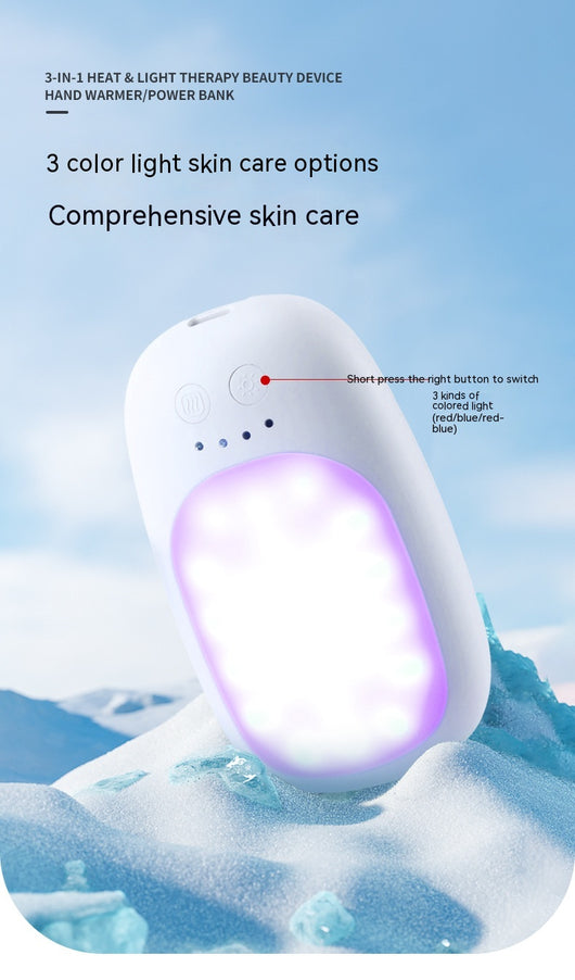 Dispositivo IPL Fotón 3 en 1 con Compresa Térmica y Luz Roja para Rejuvenecimiento Facial - Image 8