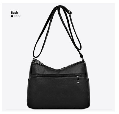 Bolso Crossbody de Cuero Suave Texturizado para Mujer - Image 10